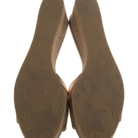 Jimmy Choo platform sandal wedges metallic - Picture 5 of 5